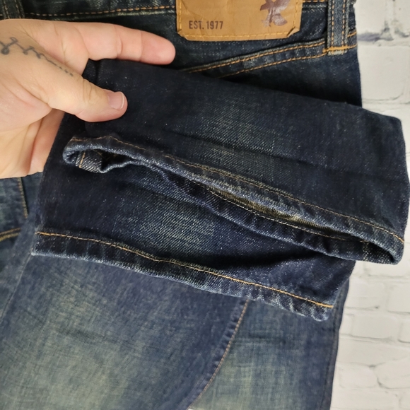 AMERICAN EAGLE | slim straight dark wash jeans - Picture 5 of 9